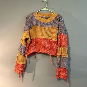 Urban Outfitters Kimchi Blue Harvest Patchwork Sweater